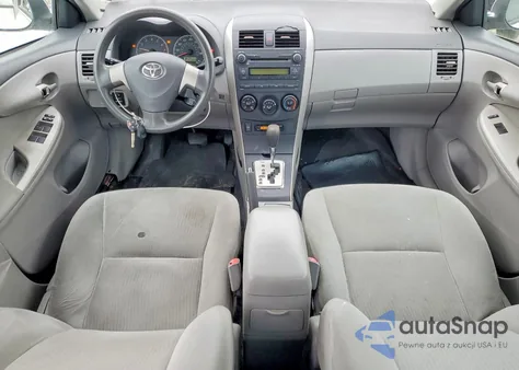 2010 Toyota Corolla Base from USA, damaged, VIN 2T1BU4EE0AC349787